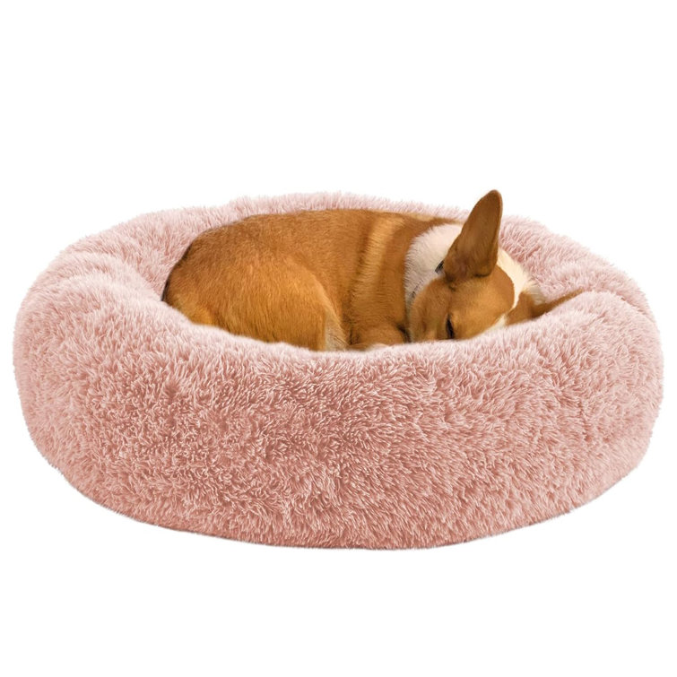 Large donut outlet dog bed